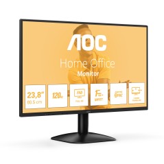 AOC 24B31H 24" LED Display - 1920 x 1080 Full HD Monitor in Stylish Black - Perfect for Home & Office Use!